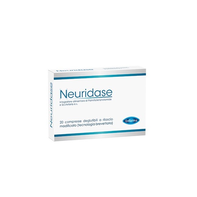 Confezione da 20 compresse di Neuridase Integratore antinfiammatorio e antidolorifico naturale Confezione da 20 compresse di Neuridase Integratore antinfiammatorio e antidolorifico naturale