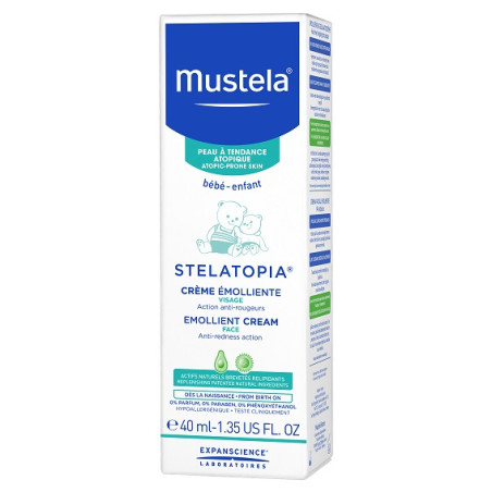 MUSTELA STELATOPIA CREMA EMOLLIENTE VISO 40 ML MUSTELA STELATOPIA CREMA EMOLLIENTE VISO 40 ML