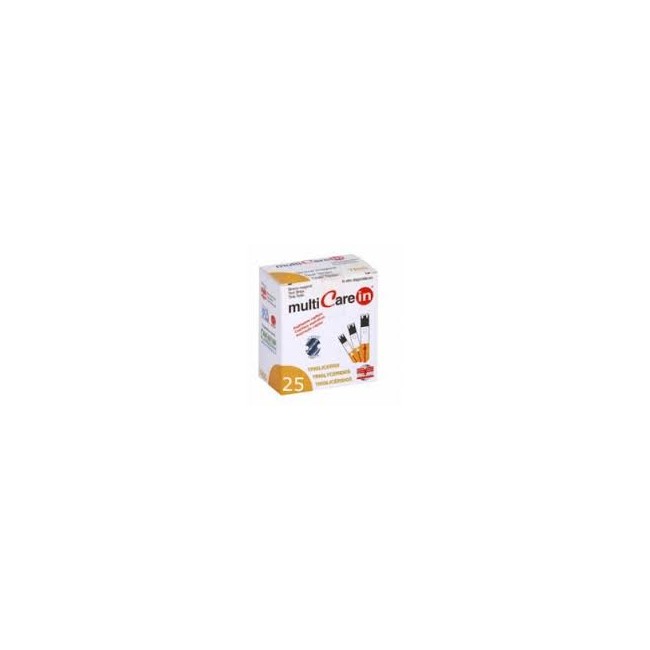 TEST TRIGLICERIDI MULTICARE IN STRISCE CON ASPRIAZIONE CAPILLARE 25 PEZZI TEST TRIGLICERIDI MULTICARE IN STRISCE CON ASPRIAZIONE CAPILLARE 25 PEZZI