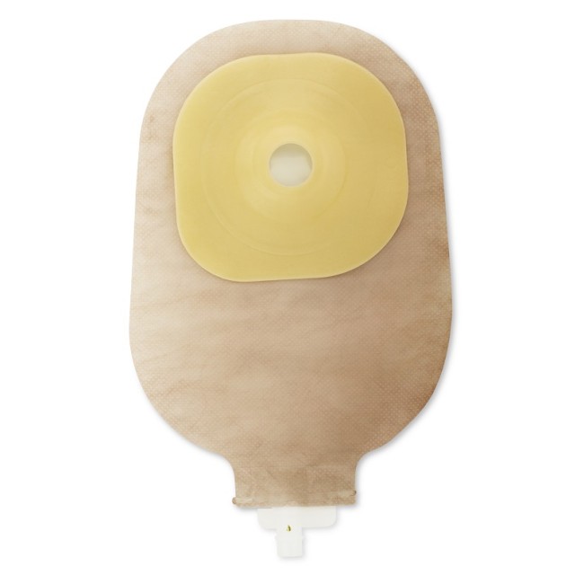 SACCA UROSTOMIA CONVESSA BARRIERA PROTETTIVA AUTOPORTANTE TRASPARENTE 25MM MIDI 350ML TNT IDROREPELLENTE 10 PEZZI+1 ADATTATORE+1
