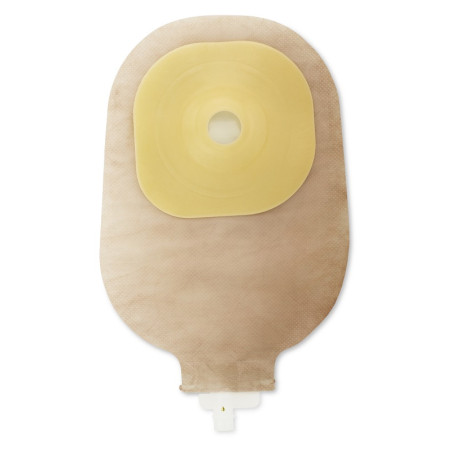 SACCA UROSTOMIA CONVESSA BARRIERA PROTETTIVA AUTOPORTANTE TRASPARENTE 25MM MIDI 350ML TNT IDROREPELLENTE 10 PEZZI+1 ADATTATORE+1