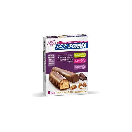 Pesoforma Barrette Al Cioccolato E Caramello 6 Pasti 12 Pezzi Pesoforma Barrette Al Cioccolato E Caramello 6 Pasti 12 Pezzi