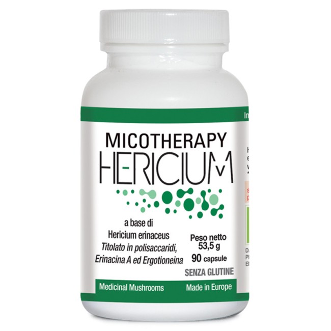 MICOTHERAPY HERICIUM 90 CAPSULE FLACONE 53,50 G MICOTHERAPY HERICIUM 90 CAPSULE FLACONE 53,50 G