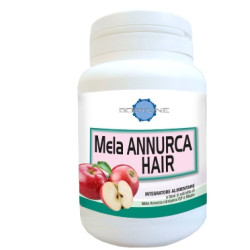Confezione da 30 capsule di Mela Annurca Hair, integratore per rinforzare unghie e capelli.