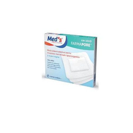 MEDICAZIONE ADESIVA MEDS 10X15 CM 5 PEZZI MEDICAZIONE ADESIVA MEDS 10X15 CM 5 PEZZI
