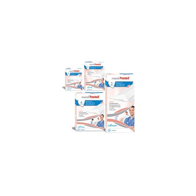 MEDICAZIONE POST OPERATORIA MEDIPRESTERIL DELICATA TNT 10X25CM 3 PEZZI