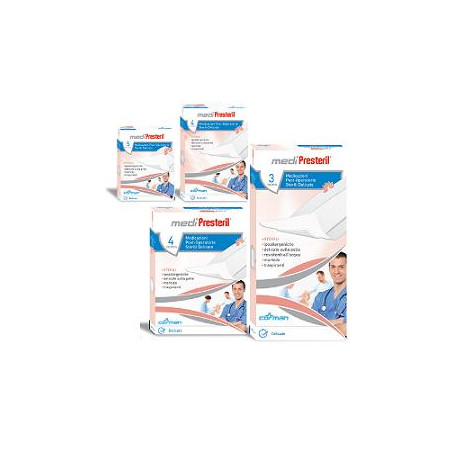 MEDICAZIONE MEDIPRESTERIL POST OPERATORIA DELICATA STERILE 7X5 5 PEZZI