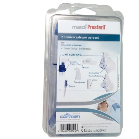 KIT NEBULIZZAZIONE MEDIPRESTERIL UNIVERSALE KIT NEBULIZZAZIONE MEDIPRESTERIL UNIVERSALE