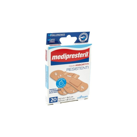 Cerotti Assortiti Medipresteril Resistenti 20 Pezzi Cerotti Assortiti Medipresteril Resistenti 20 Pezzi