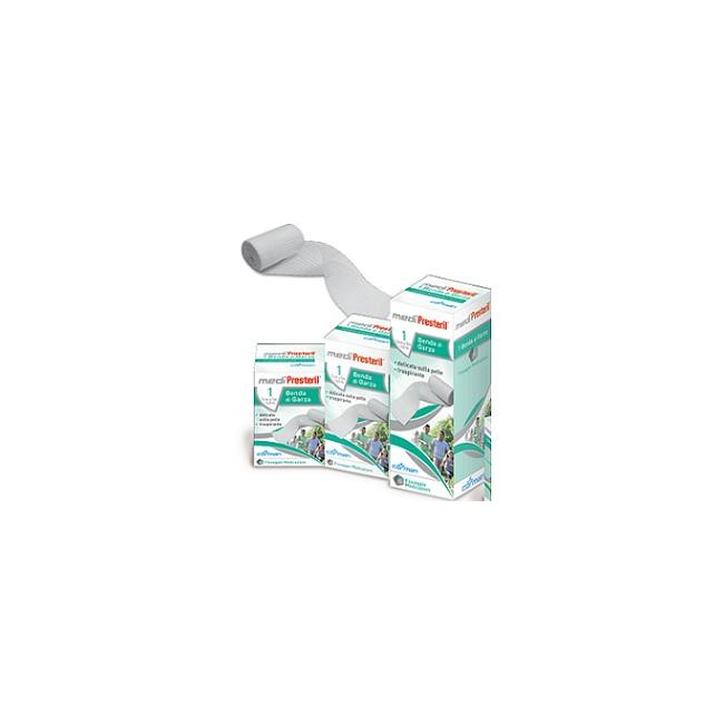 BENDA DI GARZA MEDIPRESTERIL 12/8 FU M5X7CM BENDA DI GARZA MEDIPRESTERIL 12/8 FU M5X7CM