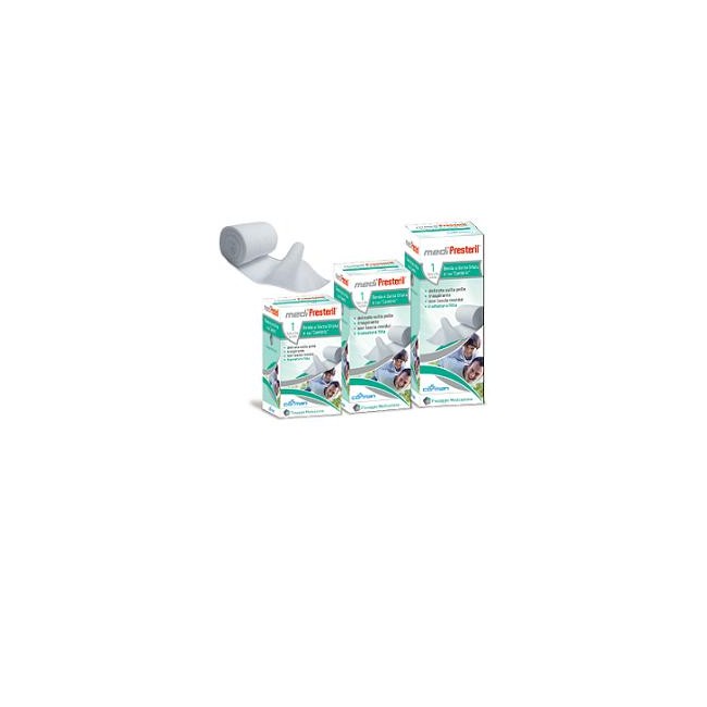 BENDA ORLATA MEDIPRESTERIL CAMBRIC M5X10CM 14/12 FILI