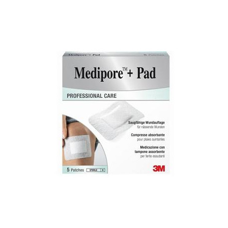 MEDICAZIONE MEDIPORE+PAD 10X15CM 5PEZZI MEDICAZIONE MEDIPORE+PAD 10X15CM 5PEZZI