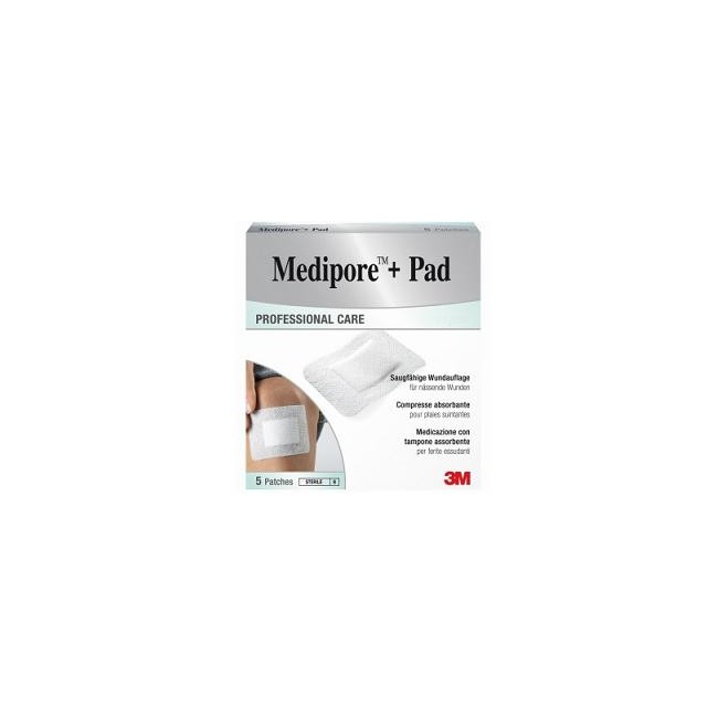 MEDICAZIONE MEDIPORE+PAD 10X10CM 5PEZZI MEDICAZIONE MEDIPORE+PAD 10X10CM 5PEZZI