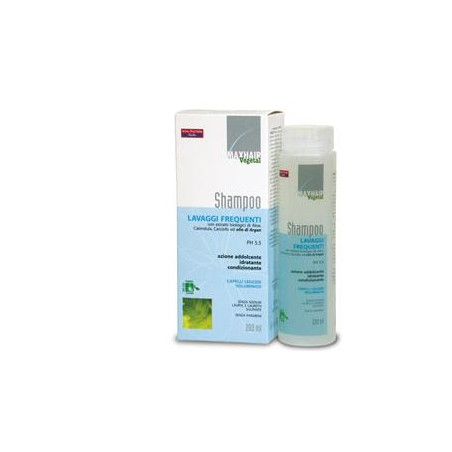 MAXHAIR VEGETAL SHAMPOO LAVAGGI FREQUENTI 200 ML