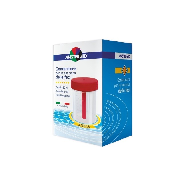 CONTENITORE RACCOLTA FECI MASTER-AID 60 ML CONTENITORE RACCOLTA FECI MASTER-AID 60 ML