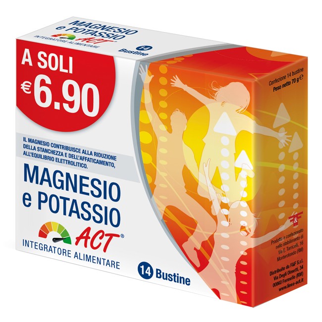 MAGNESIO E POTASSIO ACT 14 BUSTINE MAGNESIO E POTASSIO ACT 14 BUSTINE