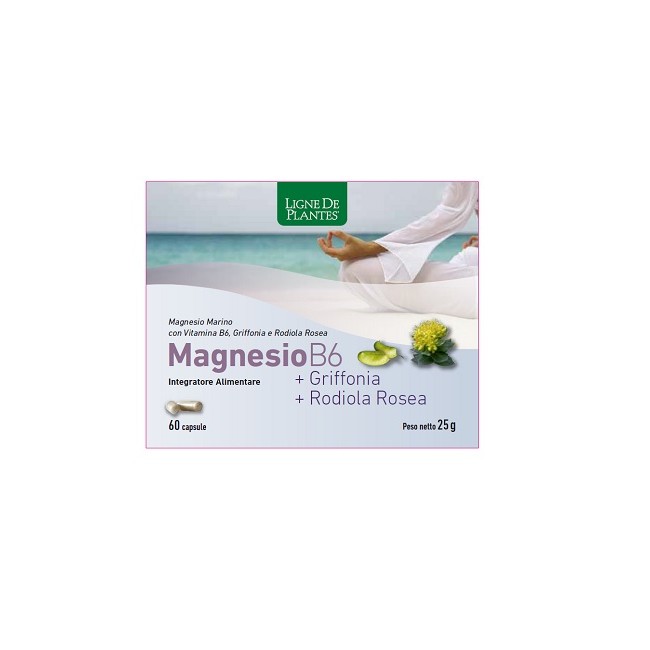 MAGNESIO B6 + GRIFFONIA + RODIOLA 60 CAPSULE MAGNESIO B6 + GRIFFONIA + RODIOLA 60 CAPSULE