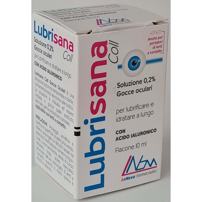 COLLIRIO LUBRISANA FLACONE 10 ML COLLIRIO LUBRISANA FLACONE 10 ML