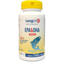 Longlife EPA DHA Integratore Per Benessere Cardiocircolatorio 60 Perle
