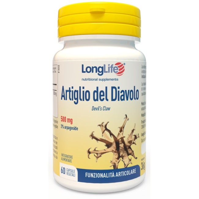 LONGLIFE ARTIGLIO DEL DIAVOLO 2% 60 CAPSULE LONGLIFE ARTIGLIO DEL DIAVOLO 2% 60 CAPSULE
