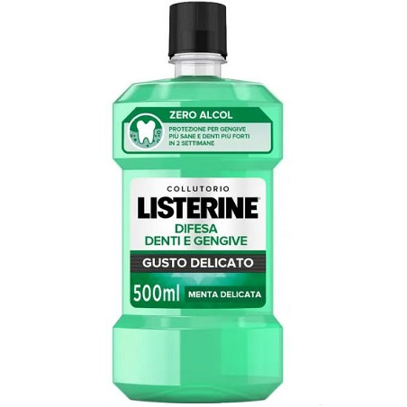 LISTERINE DENTI & GENGIVE DELICATO 500 ML LISTERINE DENTI & GENGIVE DELICATO 500 ML