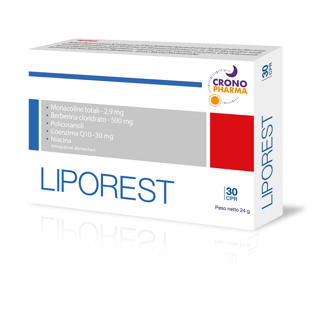 LIPOREST 30 COMPRESSE LIPOREST 30 COMPRESSE