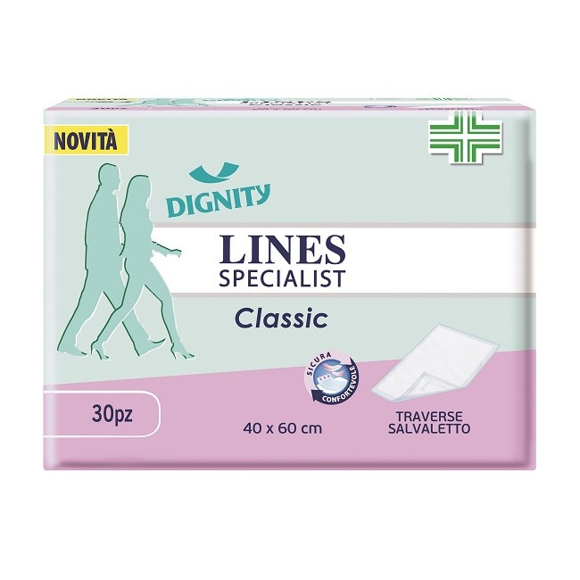 TRAVERSA PER INCONTINENZA LINES SPECIALIST CLASSIC 40X60 CM 30 PEZZI