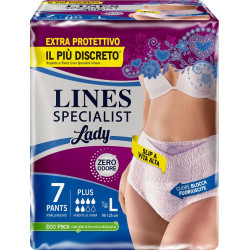 LINES SPECIALIST PANTS PLUS L FARMA 7 PEZZI