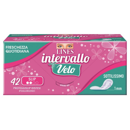 LINES INTERVALLO VELO SLIP 42 PEZZI COUPON LINES INTERVALLO VELO SLIP 42 PEZZI COUPON