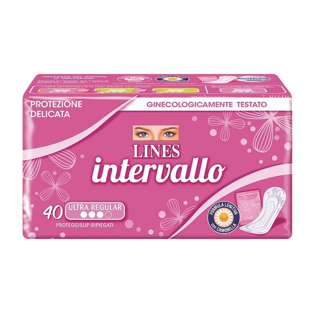PROTEGGISLIP LINES INTERVALLO RIPIEGATO 40 PEZZI PROTEGGISLIP LINES INTERVALLO RIPIEGATO 40 PEZZI
