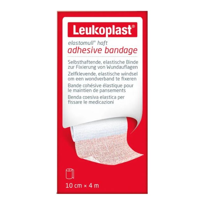 BENDA LEUKOPLAST ELASTOMULL HAFT 10 CM X 4 M BENDA LEUKOPLAST ELASTOMULL HAFT 10 CM X 4 M