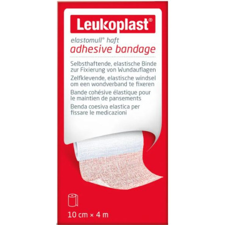 BENDA LEUKOPLAST ELASTOMULL HAFT 10 CM X 4 M BENDA LEUKOPLAST ELASTOMULL HAFT 10 CM X 4 M