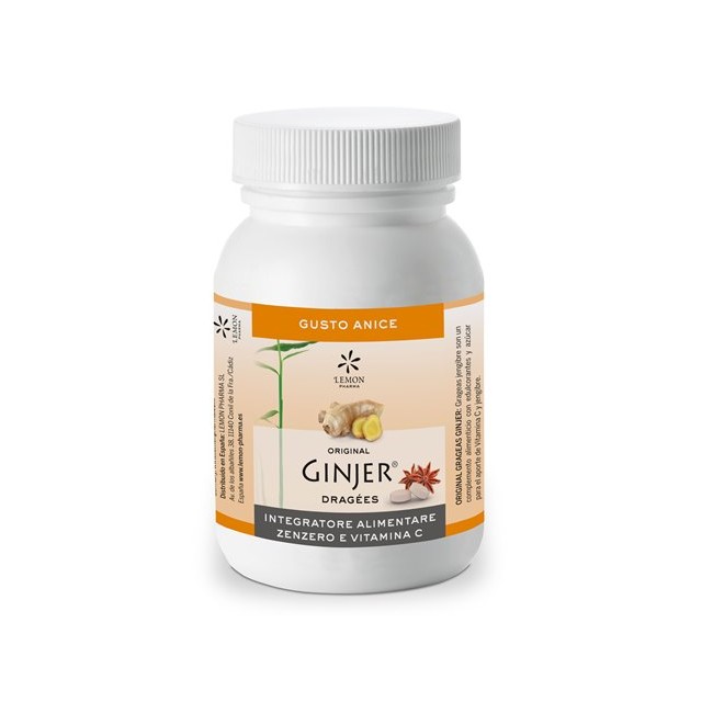 LEMON PHARMA DRAGEES GINJER ANICE 42,4 G LEMON PHARMA DRAGEES GINJER ANICE 42,4 G