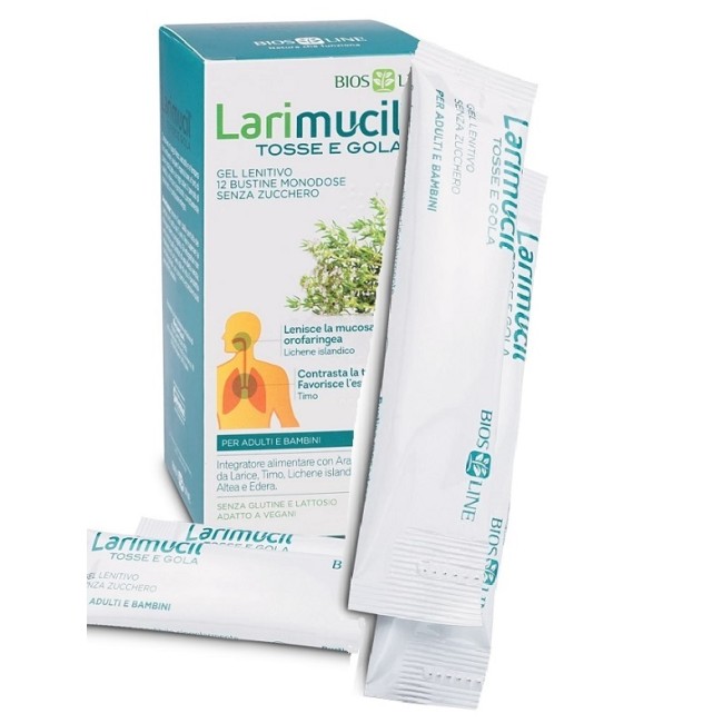 LARIMUCIL TOSSE GOLA 12 BUSTINE 10 ML LARIMUCIL TOSSE GOLA 12 BUSTINE 10 ML