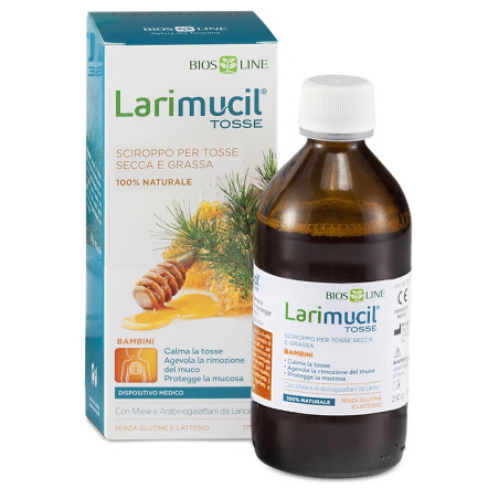 LARIMUCILTOSSE BAMBINI SCIROPPO 175 ML CE 0476 230 G LARIMUCILTOSSE BAMBINI SCIROPPO 175 ML CE 0476 230 G