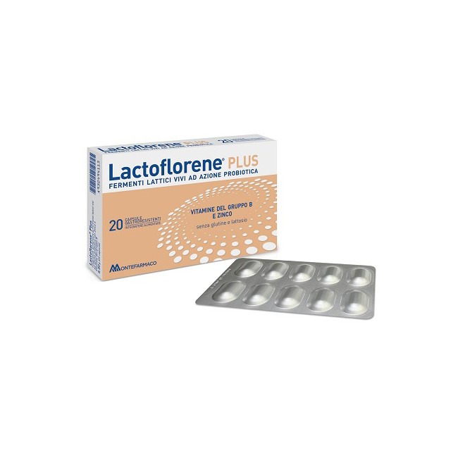 LACTOFLORENE PLUS 20 CAPSULE GASTRORESISTENTI LACTOFLORENE PLUS 20 CAPSULE GASTRORESISTENTI