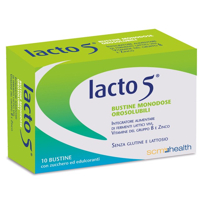 LACTO 5 10 BUSTINE OROSOLUBILI LACTO 5 10 BUSTINE OROSOLUBILI