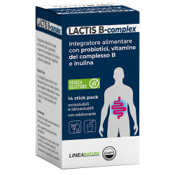 Lactis B-Complex Integratore Di Probiotici e Vitamine B 14 Stickpack