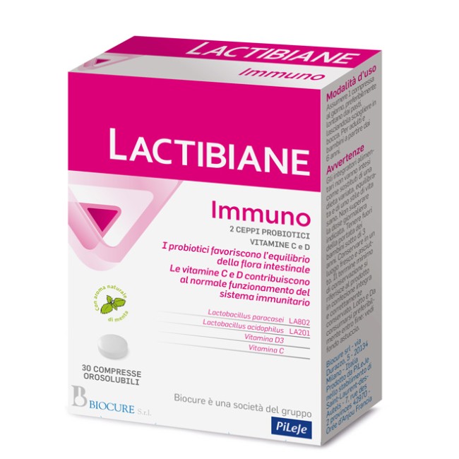 LACTIBIANE IMMUNO 30 COMPRESSE LACTIBIANE IMMUNO 30 COMPRESSE