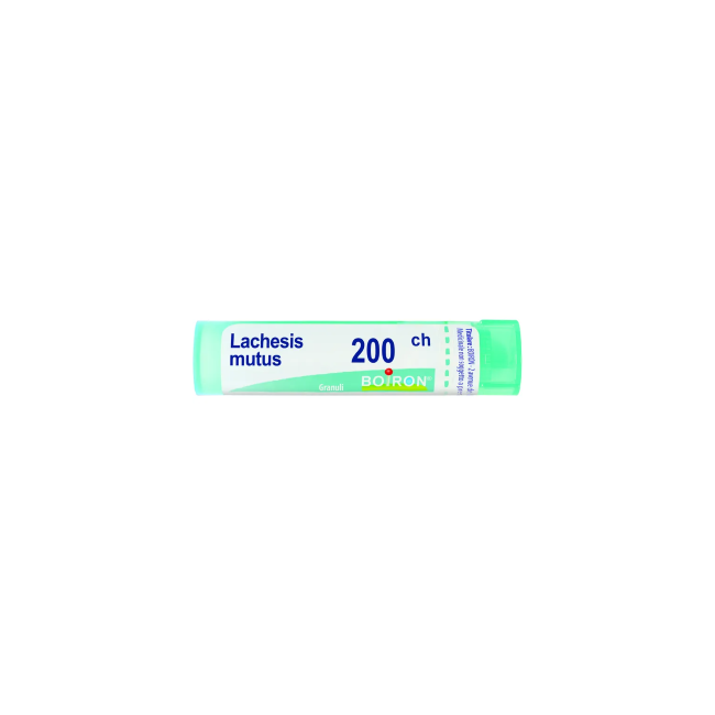LACHESIS MUTUS 200CH GRANULI LACHESIS MUTUS 200CH GRANULI