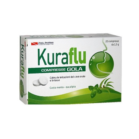KURAFLU GOLA EUCALIPTO 20 COMPRESSE 1,5 G