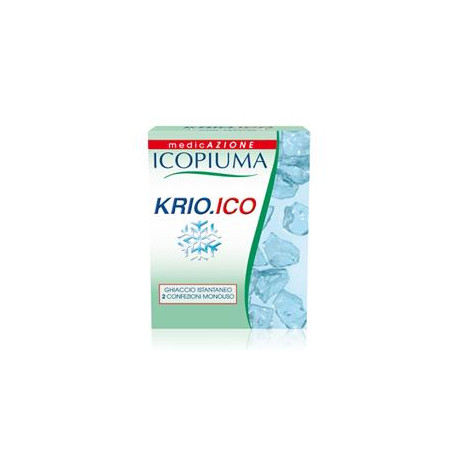 GHIACCIO ISTANTANEO MONOUSO ICOPIUMA KRIO 2 BUSTE GHIACCIO ISTANTANEO MONOUSO ICOPIUMA KRIO 2 BUSTE