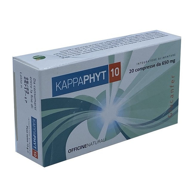 KAPPAPHYT 10 20 COMPRESSE DA 650 MG KAPPAPHYT 10 20 COMPRESSE DA 650 MG