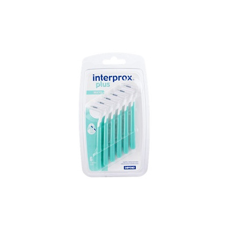 INTERPROX PLUS MICRO VERDE 6 PEZZI INTERPROX PLUS MICRO VERDE 6 PEZZI