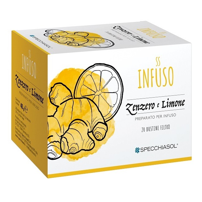INFUSO TISANA ZENZERO + LIMONE 20 FILTRI INFUSO TISANA ZENZERO + LIMONE 20 FILTRI