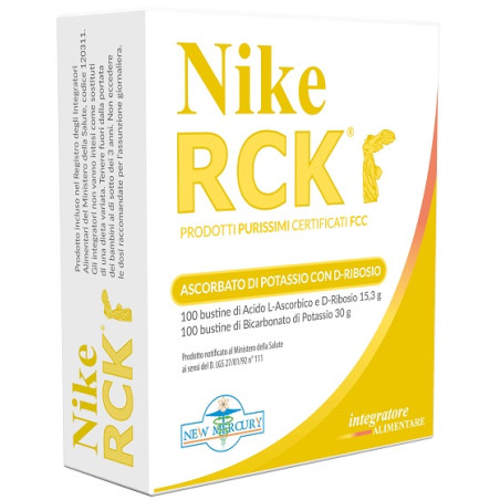 Nike Rck Ascorbato di potassio K + ribosio 200 bust Nike Rck Ascorbato di potassio K + ribosio 200 bust