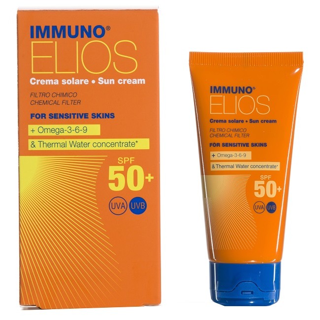 Immuno Elios Crema Solare Spf 50+ Pelli Sensibili Immuno Elios Crema Solare Spf 50+ Pelli Sensibili