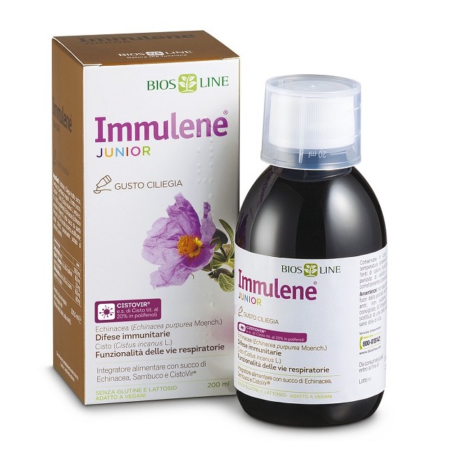 BIOSLINE IMMULENE JUNIOR 200 ML BIOSLINE IMMULENE JUNIOR 200 ML