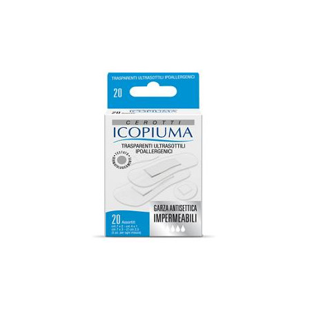 CEROTTO ICOPIUMA TRASPARENTE MIX 20 PEZZI CEROTTO ICOPIUMA TRASPARENTE MIX 20 PEZZI