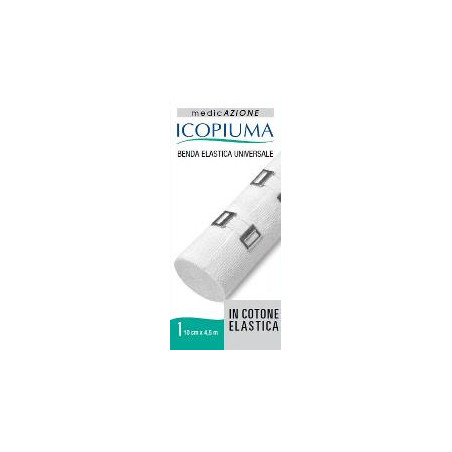 BENDA ELASTICA ICOPIUMA UNIVERSALE CM 10 X 4,5 MT 1 PEZZO